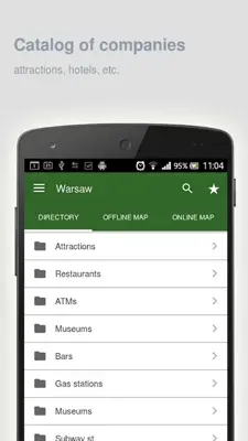 Warsaw android App screenshot 2